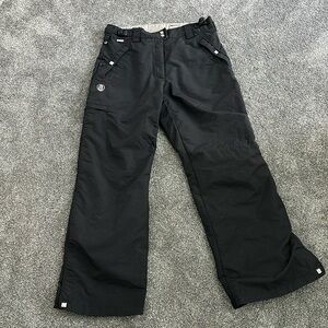 Columbia women’s ski pants.  Great for boarding and skiing.